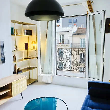 Bel Au Charme Parisien, Pour 6 Personnes דירה פריז