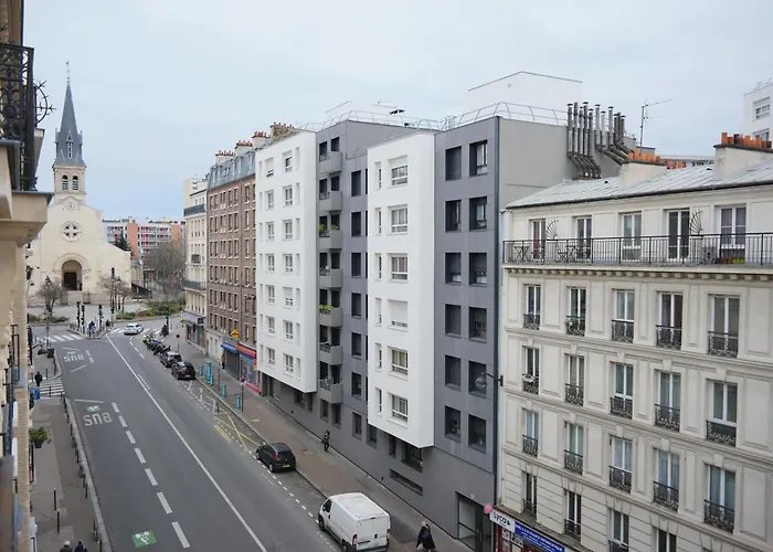Apartament Bel Au Charme Parisien, Pour 6 Personnes